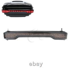 King Trunk Backrest LED Tail Light Fit For Harley Road King Street Glide 14-25