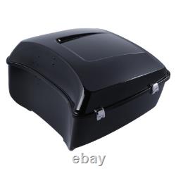 King Trunk Backrest Light Fit For Harley Touring Road King Street Glide 14-26