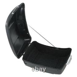 King Trunk Backrest Light Speakers Fit For Harley Road King Street Glide 14-26