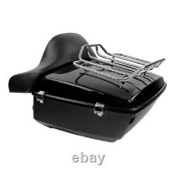 King Trunk Backrest Mount Rack Fit For Harley Road King Street Glide 97-08