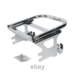 King Trunk Backrest Mount Rack Fit For Harley Road King Street Glide 97-08