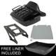 King Trunk Backrest Mount Rack Plate Fit For Harley Road King Street Glide 14-26
