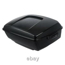 King Trunk Backrest Mount Rack Plate Fit For Harley Road King Street Glide 14-26