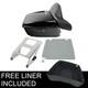 King Trunk Backrest Mount With Plate Fit For Harley Road King Street Glide 14-26