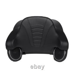 King Trunk Backrest With Speakers Fit For Harley Touring Street Road Glide 2014-25