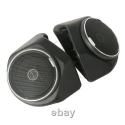 King Trunk Backrest With Speakers Fit For Harley Touring Street Road Glide 2014-25