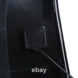 King Trunk Fit For Harley Touring Road King Street Glide 14-24 Black Denim