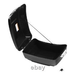 King Trunk Fit For Touring Road King Street Glide 2014-2024 Vivid Black