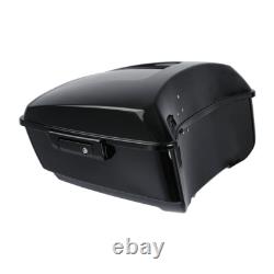 King Trunk & Mount Rack Fit For Harley Touring Road King Street Glide 2009-2013
