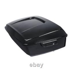 King Trunk & Mount Rack Fit For Harley Touring Road King Street Glide 2009-2013