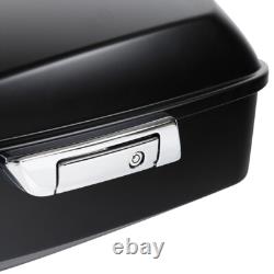 King Trunk Pad Luggage Rack Mount Fit For Harley Road King Street Glide 14-up