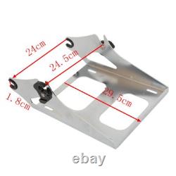 King Trunk Pad Luggage Rack Mount Fit For Harley Road King Street Glide 14-up