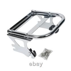 King Trunk Pad Mount Luggage Rack Fit For Harley Road King Street Glide 97-08
