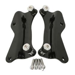 King Trunk Pad Mount Rack Fit For Harley Touring Road King Street Glide 2014-up