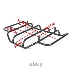 King Trunk Pad Rack Fit For Harley Touring Road King Street Glide 14-25