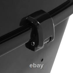 King Trunk Pad Rack & Speakers Light Fit For Harley Road King Street Glide 14-26