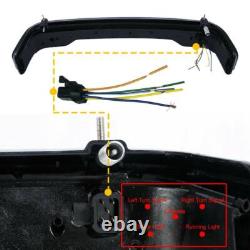 King Trunk Pad Rack & Speakers Light Fit For Harley Road King Street Glide 14-26