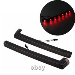 King Trunk Pad Rack & Speakers Light Fit For Harley Road King Street Glide 14-26