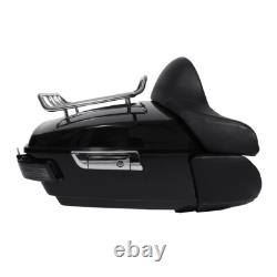 King Trunk Pad Speaker & Tail Light Fit For Harley Road King Street Glide 14-25