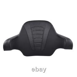 King Trunk Pad Speakers Mount Rack Fit For Harley Road King Street Glide 14-26