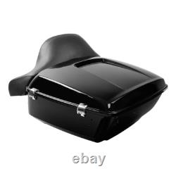 King Trunk Pad Tail Light Speaker Fit For Harley Road King Street Glide 14-25