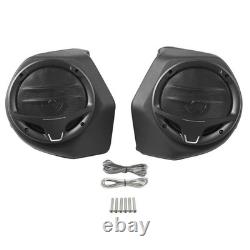 King Trunk Pad Tail Light Speakers Fit For Harley Road King Street Glide 14-Up
