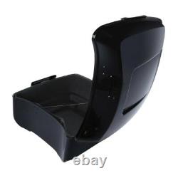 King Trunk Pad & Two Up Mount Rack Fit For Harley Road King Street Glide 14-26