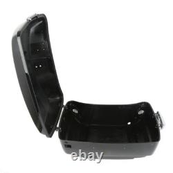 King Trunk & Two Up Mount Rack Fit For Harley Street Glide Road King 2014-2026