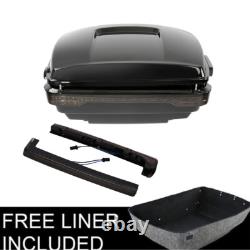 King Trunk with Brake Tail Lamp Light Fit For Harley Road King Street Glide 14-26