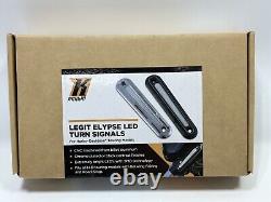 Kodlin Legit Elypse Chrome LED Turn Signal Harley Road King Street Glide Batwing