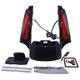 Led Rear Fender Run Brake Turn Light For 09-13 Road King Street Glide Red Lens