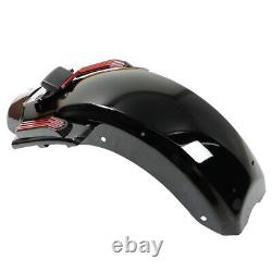 LED Rear Fender System CVO Style For Touring Road King Street Glide 2014-2022