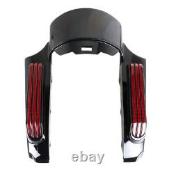 LED Rear Fender System CVO Style For Touring Road King Street Glide 2014-2022