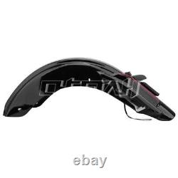 LED Rear Fender System For Harley Touring Road King Street Glide 14-23 CVO Style