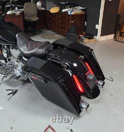 LED Rear Fender System For Harley Touring Road King Street Road Glide 2009-2013