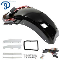 LED Rear Fender System For Touring Electra Street Glide Road King 2014-2020 2021