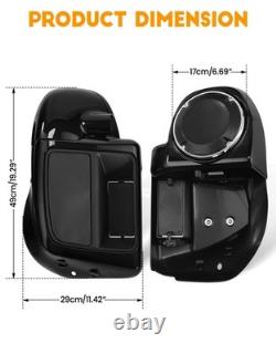 Leg Fairing 6.5 Speakers Grills for Touring 1983-2013 Road King Street Glide
