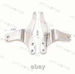 Low Mount Bracket & Backrest For Harley 97-08 Road Glide Road King Street Glide