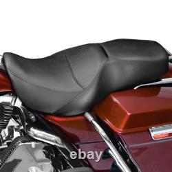 Low-Pro Passenger Seat For Harley Touring Road King 97-07 Street Glide 2006 2007