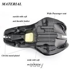 Low-Pro Passenger Seat For Harley Touring Road King 97-07 Street Glide 2006 2007