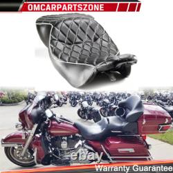 Low-Pro Rider Seat For Harley Touring Street Glide 2006-2007 Road King 1997-2007