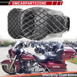 Low-Pro Rider Seat For Harley Touring Street Glide 2006-2007 Road King 1997-2007