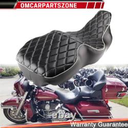 Low-Pro Rider Seat For Harley Touring Street Glide 2006-2007 Road King 1997-2007