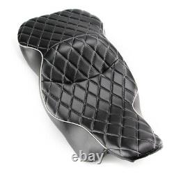 Low-Pro Rider Seat For Harley Touring Street Glide 2006-2007 Road King 1997-2007