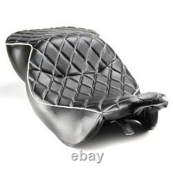 Low-Pro Rider Seat For Harley Touring Street Glide 2006-2007 Road King 1997-2007