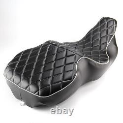 Low-Pro Rider Seat For Harley Touring Street Glide 2006-2007 Road King 1997-2007