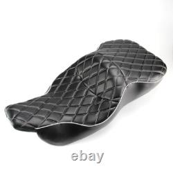 Low-Pro Rider Seat For Harley Touring Street Glide 2006-2007 Road King 1997-2007