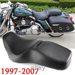 Low-Pro Seat For Harley Road King FLHR 1997-2007 / 2006-2007 Street Glide FLHX