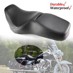 Low-Pro Smooth Seat For Harley 1997-07 Road King FLHR 2006-07 Street Glide FLHX