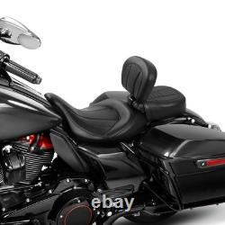 Low Profile 2 Up Pillion for Harley Touring 2009-2023 Road King Street Glide